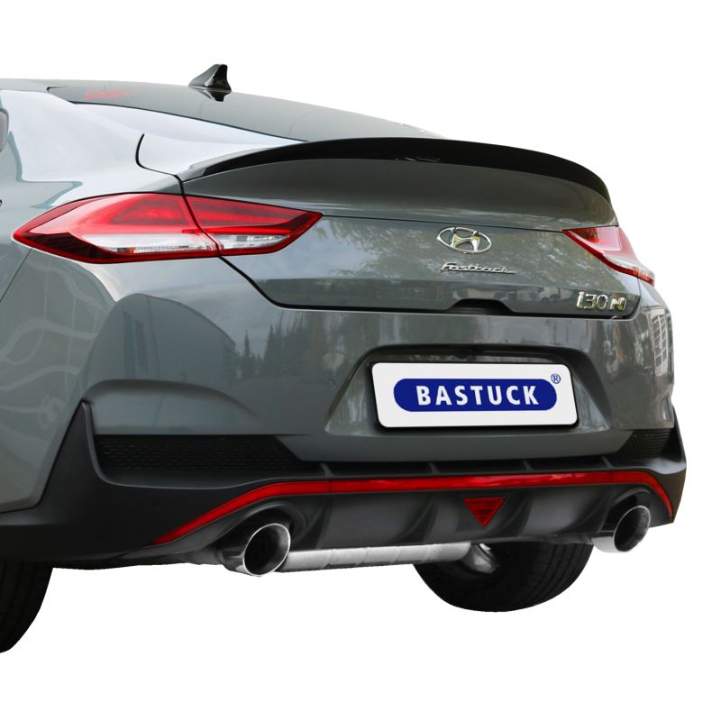 Hyundai i30 Fastback N 2.0 T-GDI Performance: SPORTS EXHAUST SYSTEM -  BASTUCK & Co. GmbH - EN